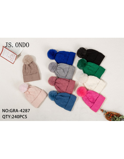 GRA-4287  GORRO DE  INVIERNO