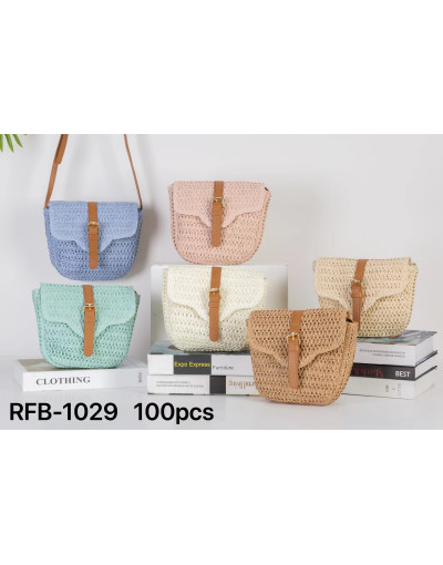 RFB-1029  BOLSO DE RAFIA...