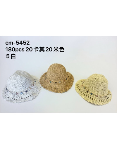 CM-5452  SOMBRERO GANCHILLO...