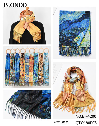 BF-4200   BUFANDA CON...