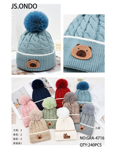 GRA-4716   GORRO DE NINA...