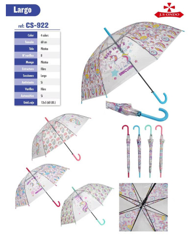 雨伞 56公分 8K全纤维防风伞骨 蘑菇伞形