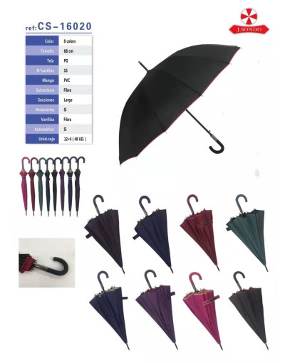 long umbrella 68cm 16k...