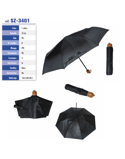 Plum umbrella 55cm 8k...